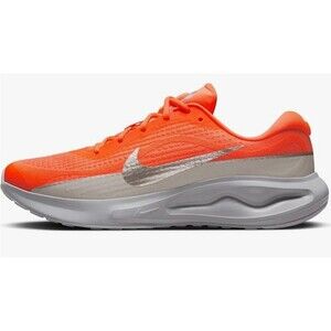 Nike Journey Run Premium Hyper Crimson Wolf Grey Safety Orange Size 11 1/2 NWOB